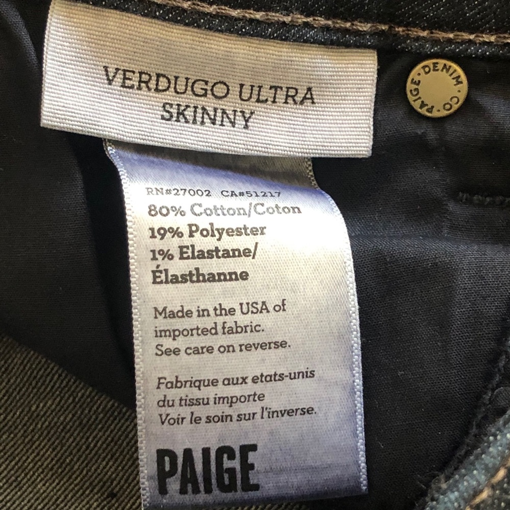 Paige Verdugo Ultra Skinny Jeans - Picture 10 of 10